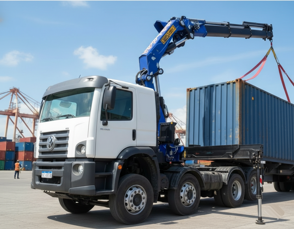 Grúa Hidráulica Articulada Cargo Lifter de fabricación nacional